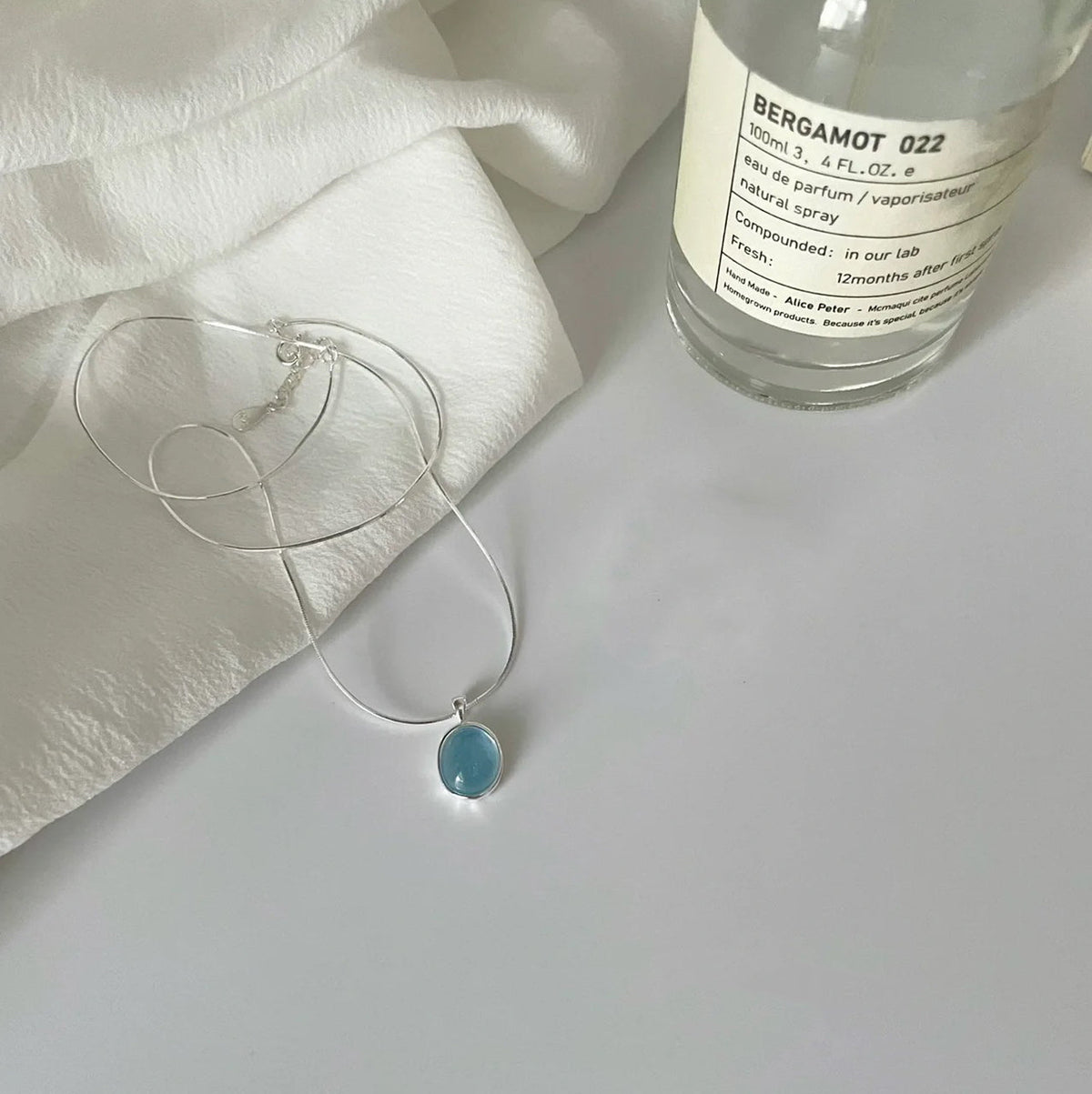 Aquamarine Necklace