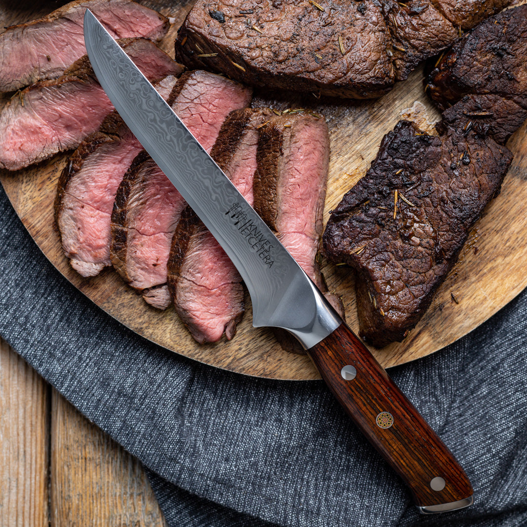 6" Damascus Boning Knife