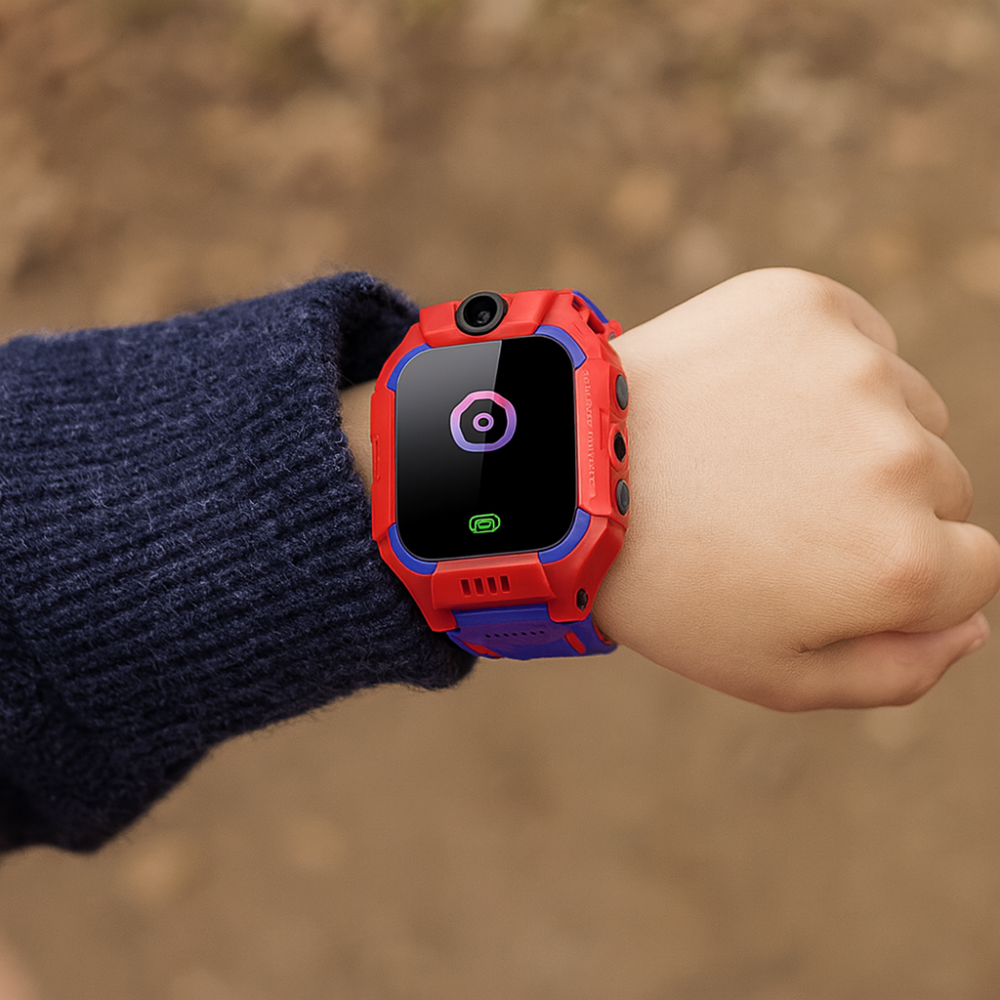 Kids Smart Watch Touchscreen Tracker Camera USB Rechargeable