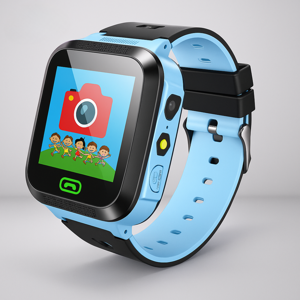 Kids Smart Watch Touchscreen Tracker Camera USB Rechargeable