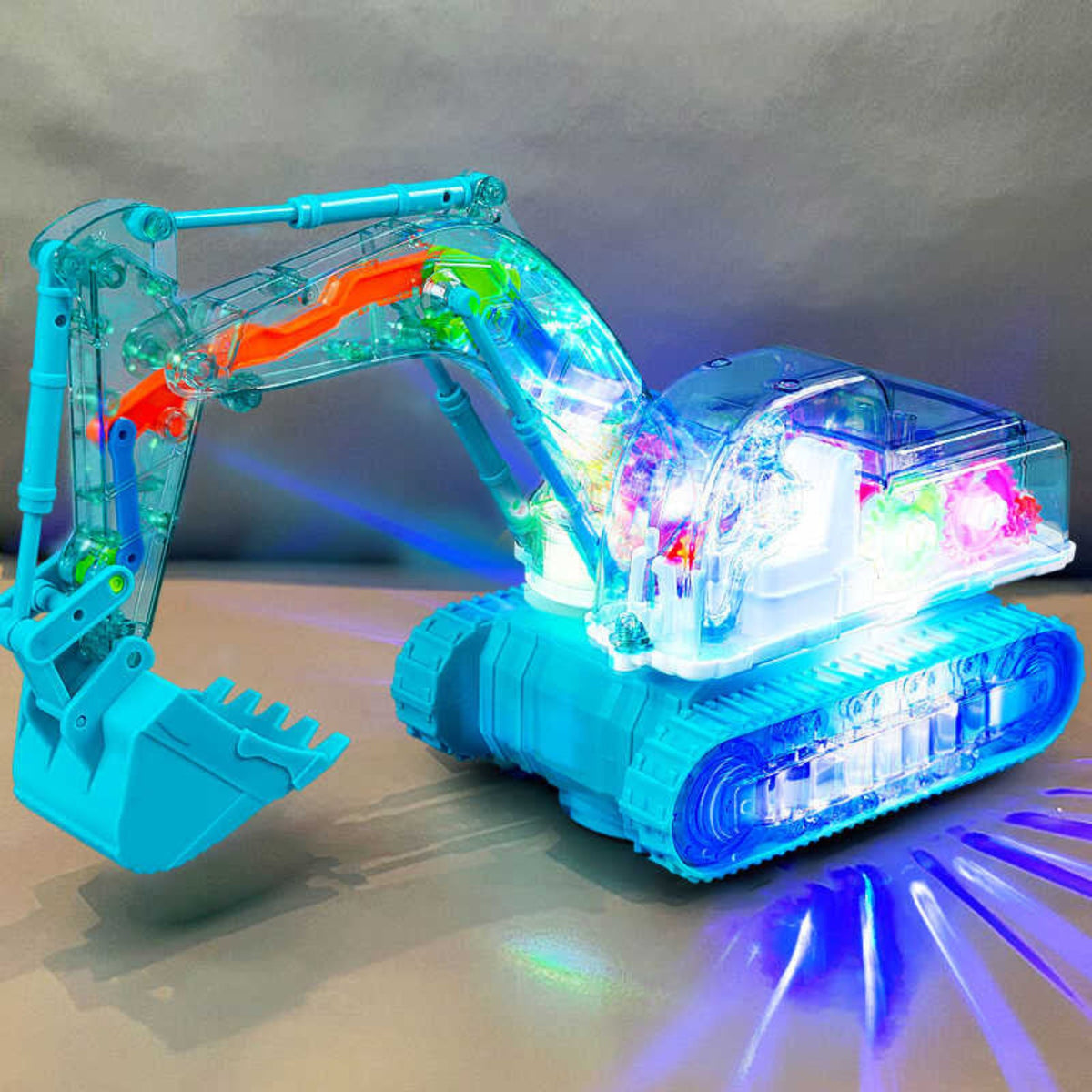 Kids Musical Dancing Excavator Toy