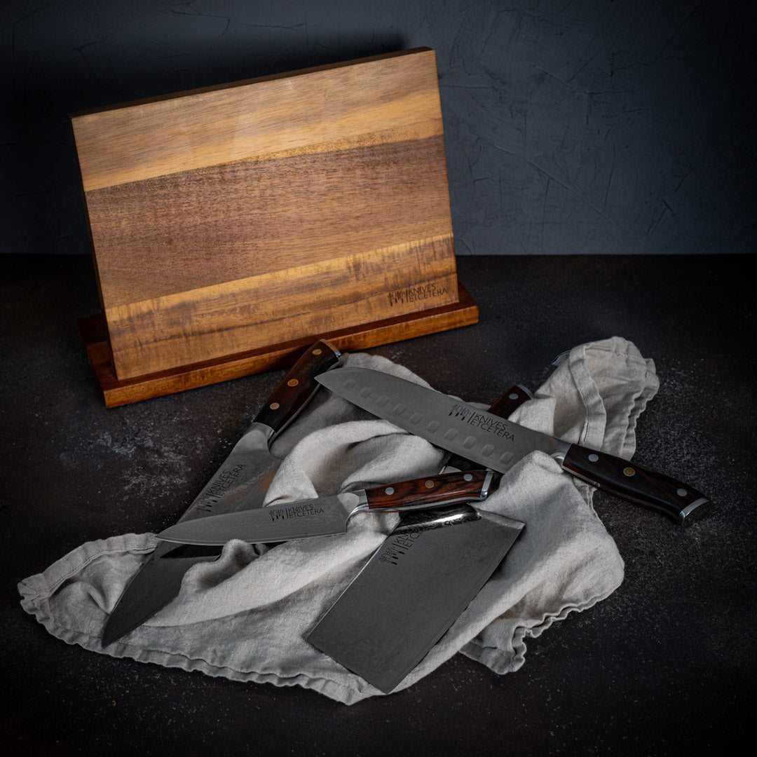 Complete Damascus Knife Set