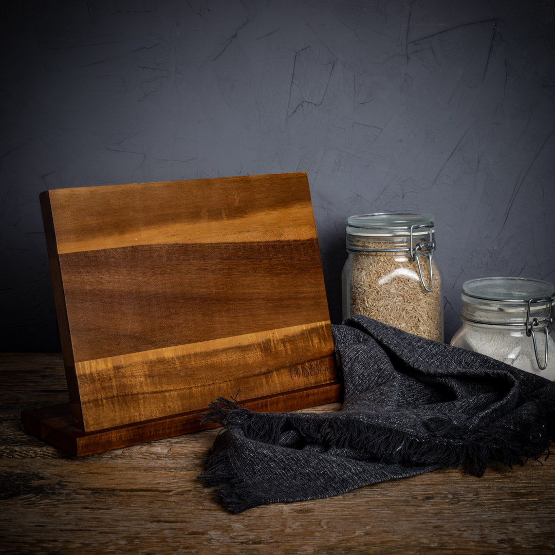 Acacia Wood Magnetic Knife Stand