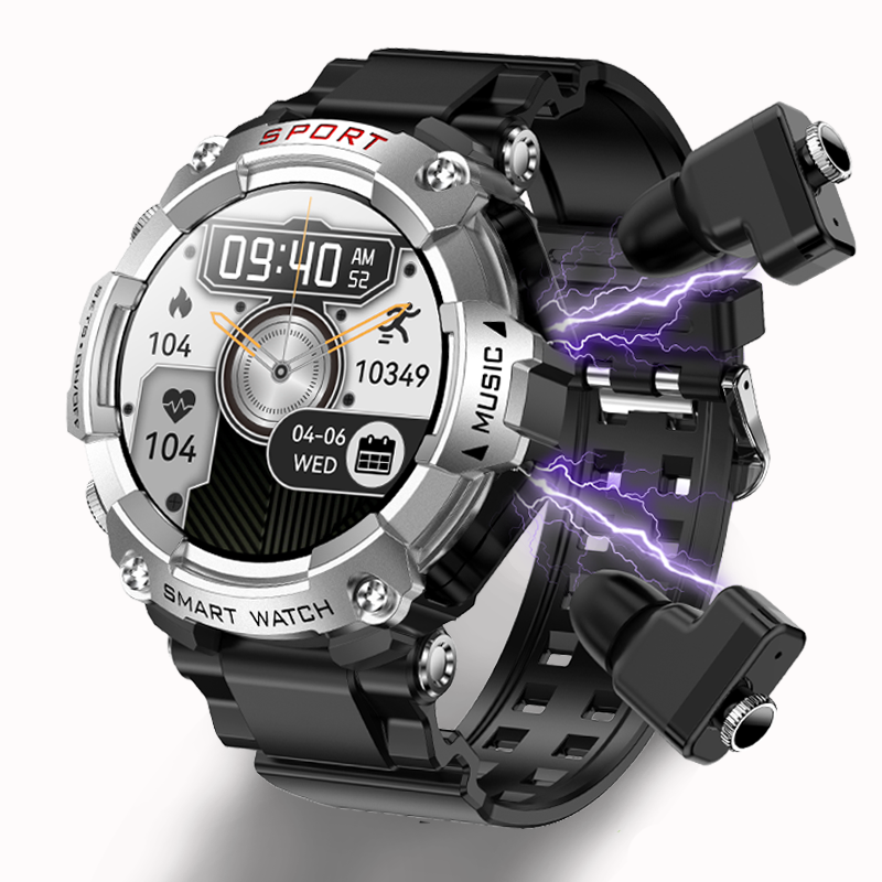Sport Pro Smartwatch w/ Earbuds