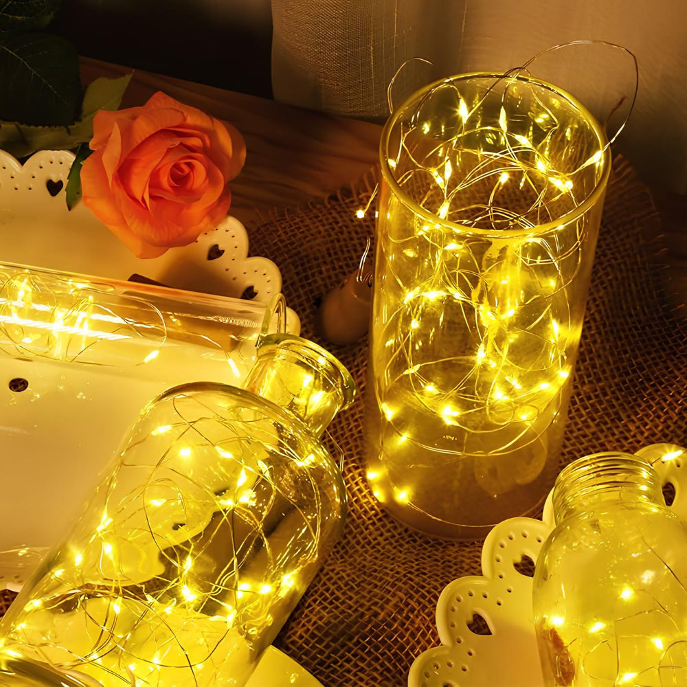 Fairy Outdoor Light Solar Waterproof LED String Garden Decor