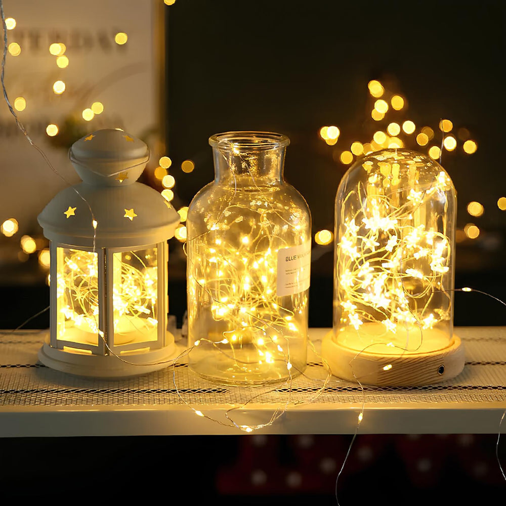 Fairy Outdoor Light Solar Waterproof LED String Garden Decor