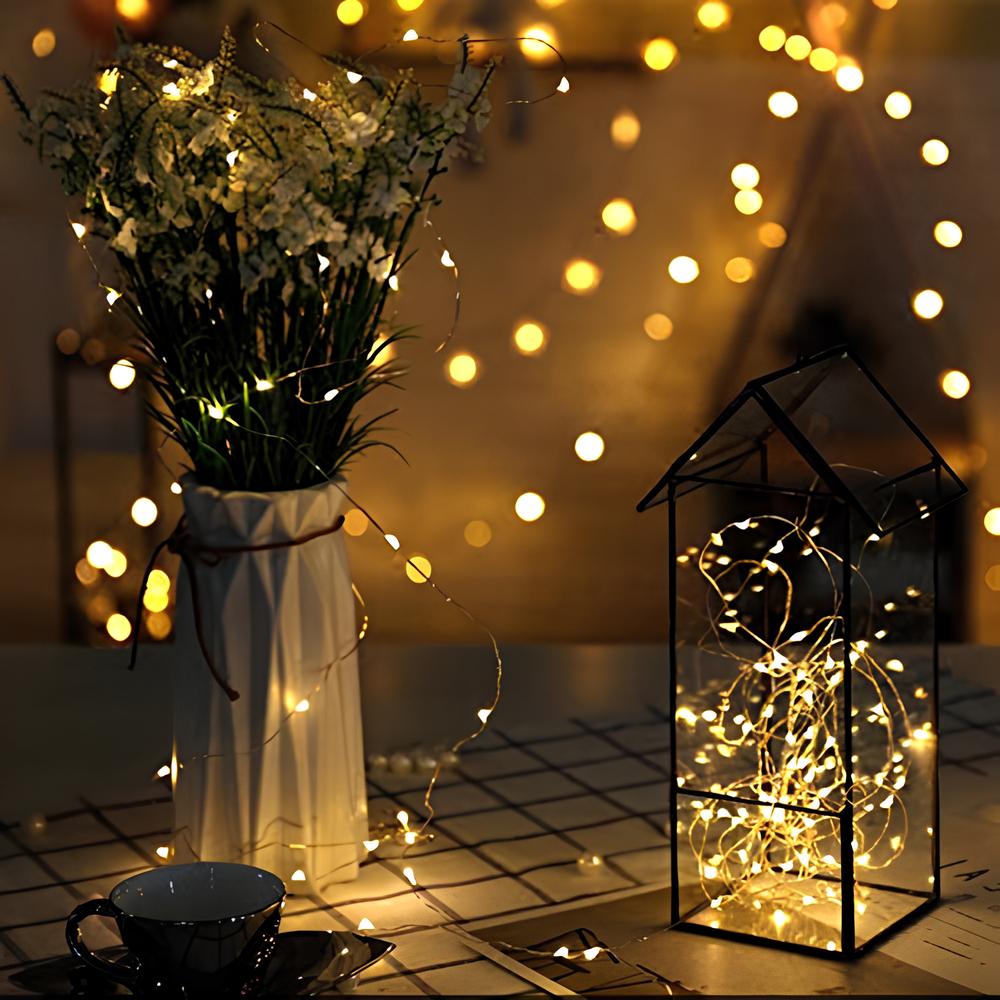 Fairy Outdoor Light Solar Waterproof LED String Garden Decor