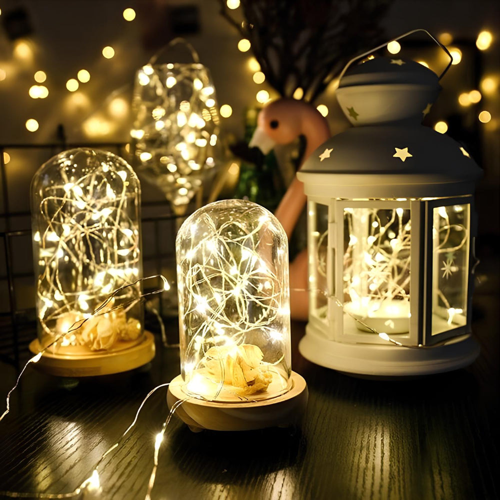 Fairy Outdoor Light Solar Waterproof LED String Garden Decor