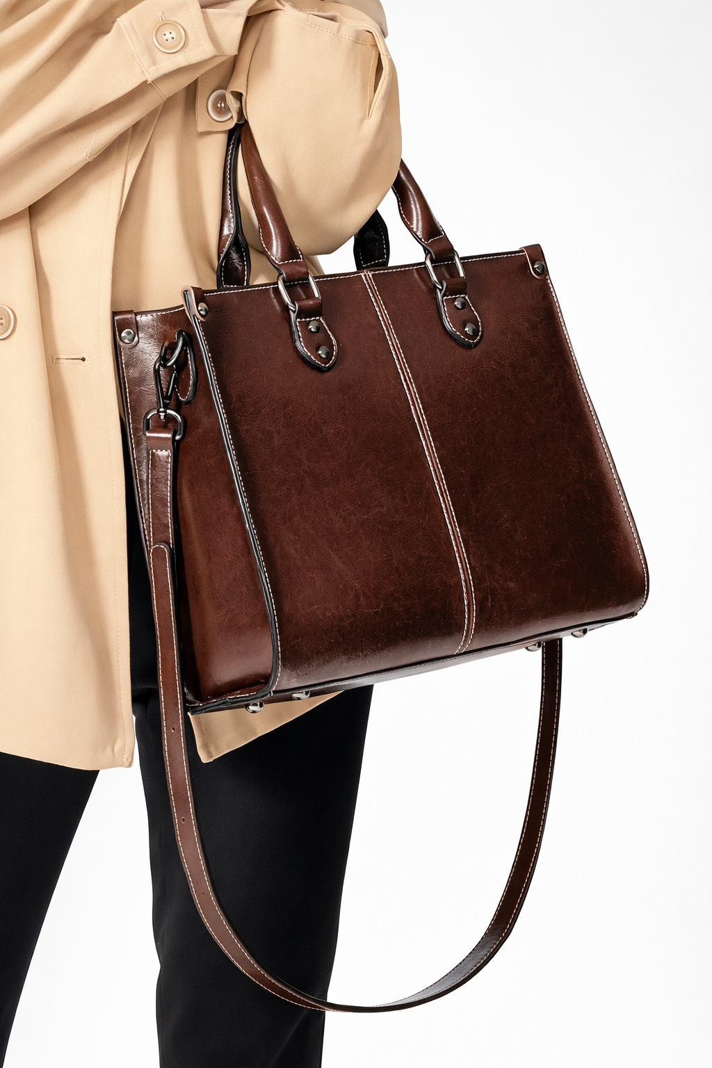 Ladies tote bag for work | BRESCIA