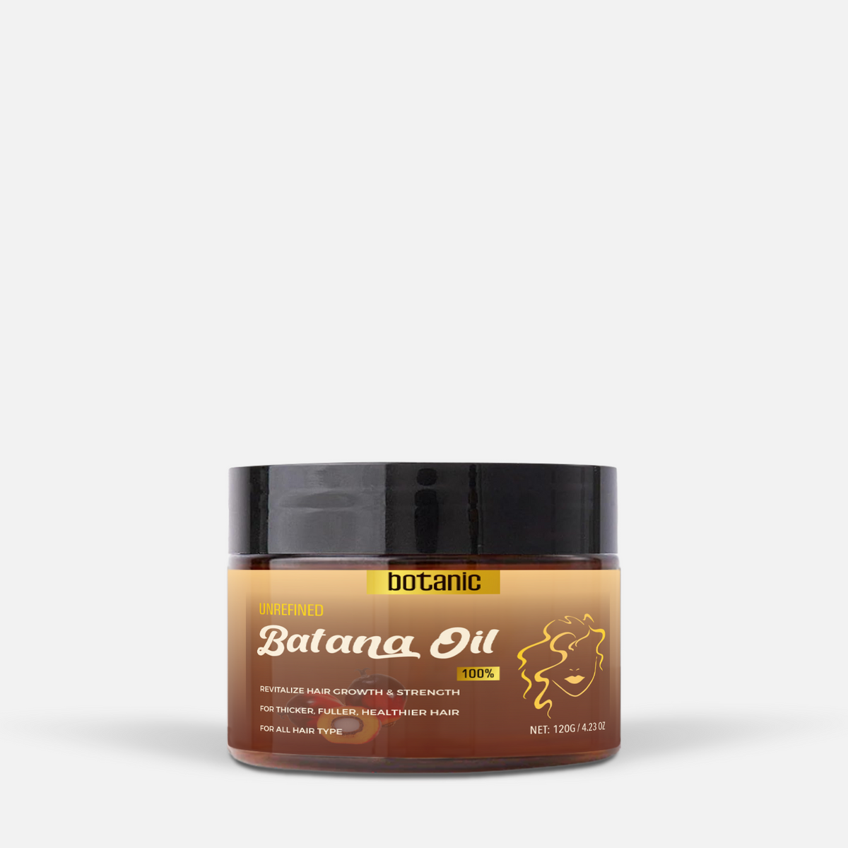 Avichic™ Batana Hair Growth Oil – 100% Unrefined Natural Formula for Thicker, Fuller Hair | 120ml