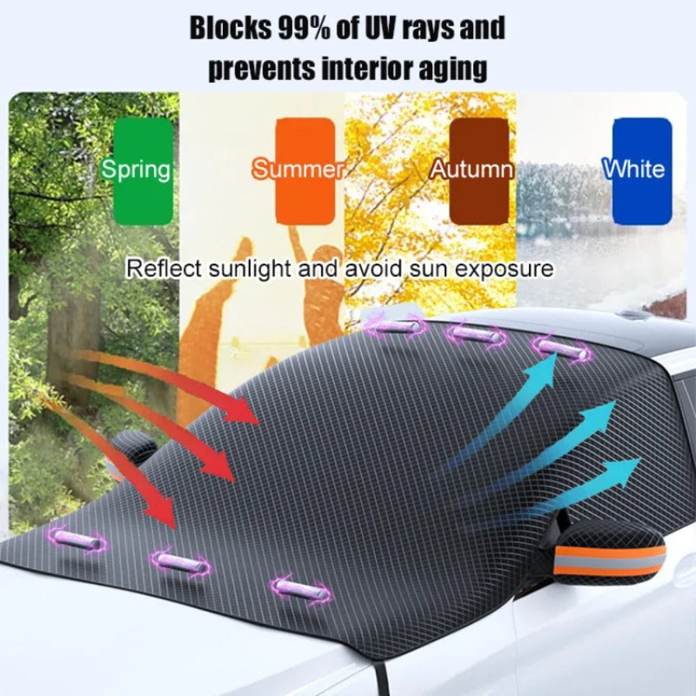 Magnetic Car Windscreen Snow Cover