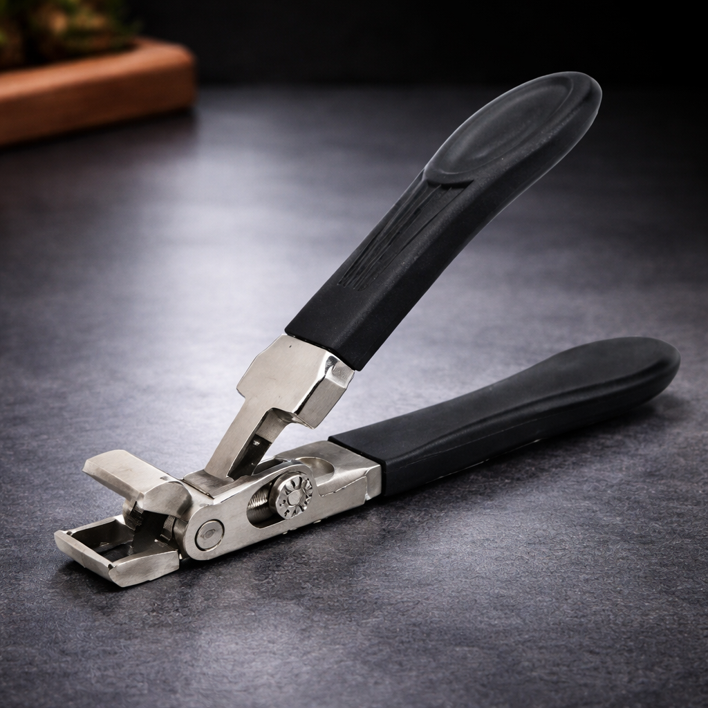 Nail Clippers Angled Stainless Steel Thick Toenails Tool