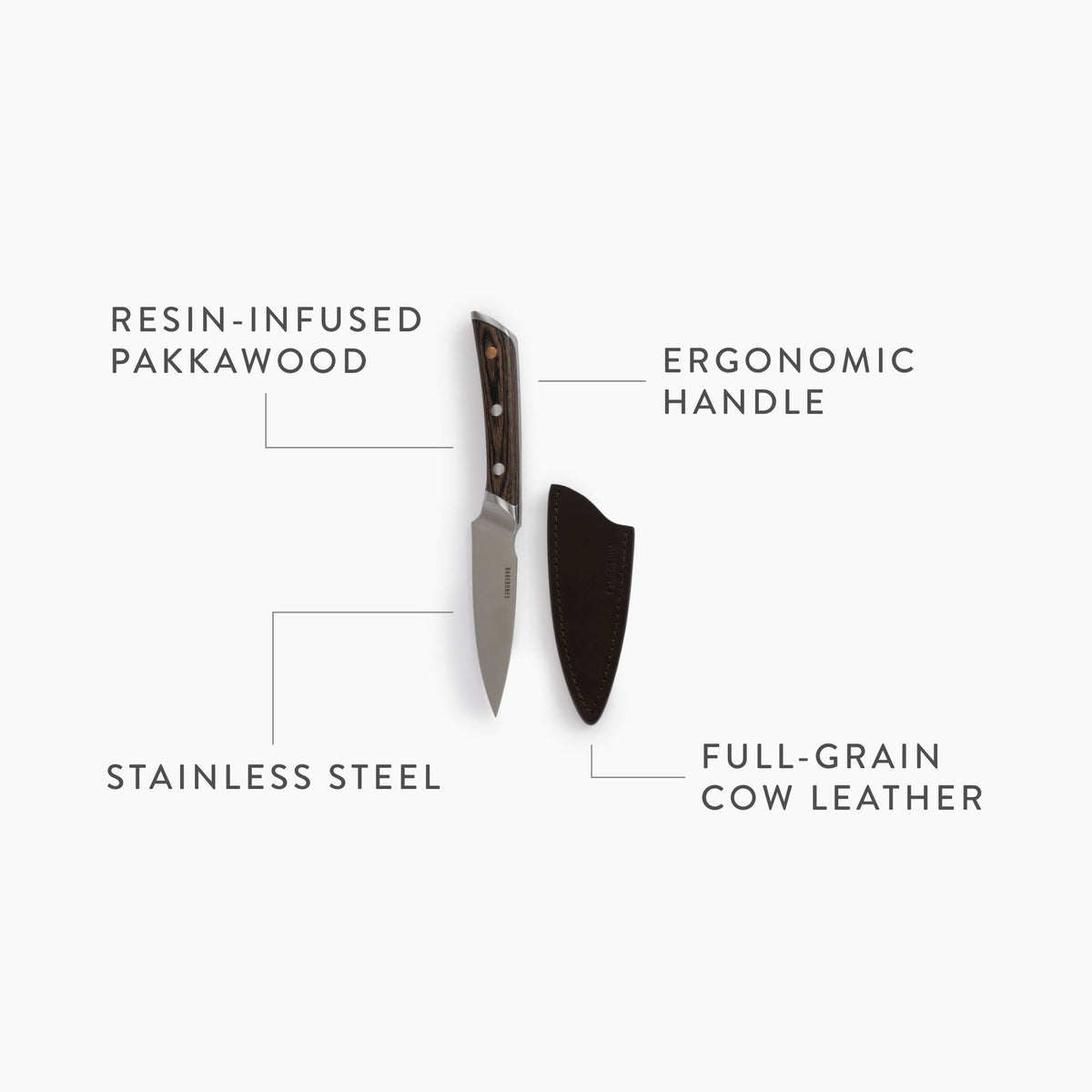 No. 4 Paring Chef's Knife