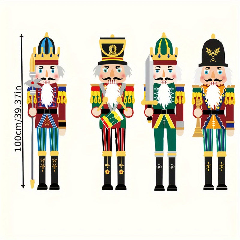 Outdoor Christmas Decorations Nutcracker Soldiers Yard Display