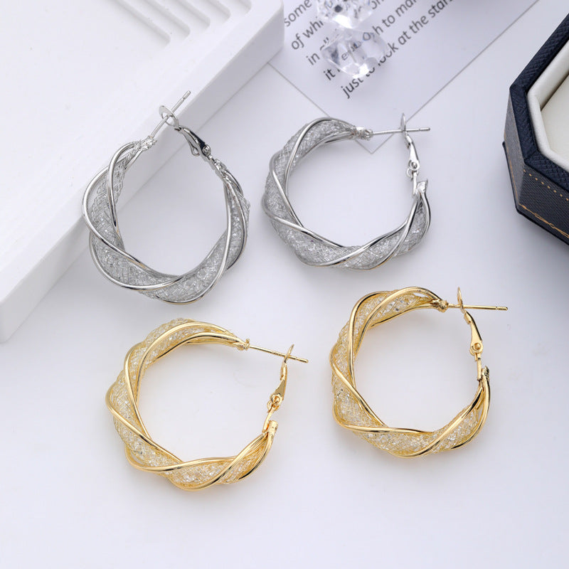 （🔥LAST DAY SALE-80% OFF)Histone Lymphatic activity hoop earrings