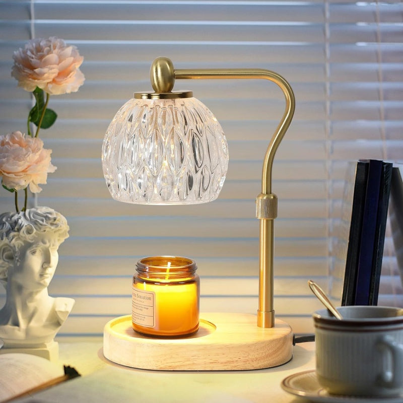 Dimmable Candle Warmer Lamp with 2 Bulbs