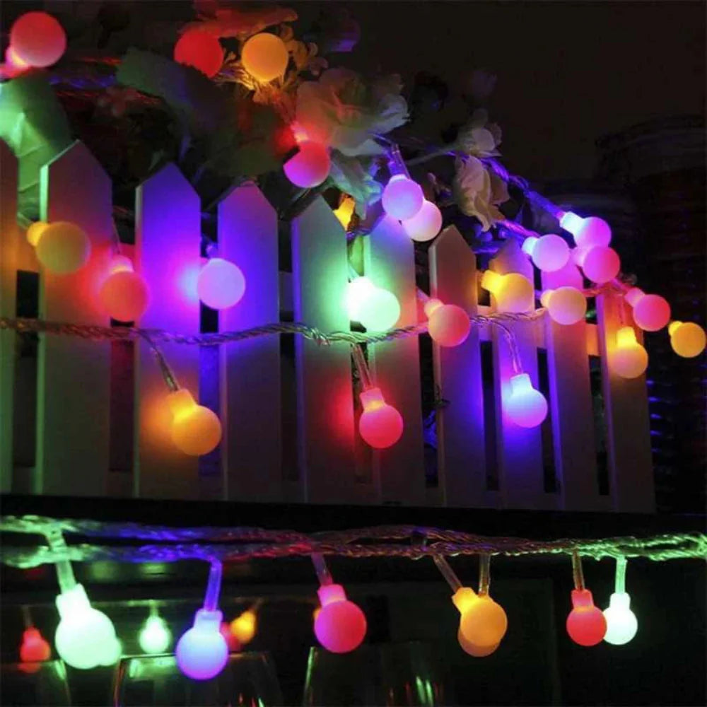 Outdoor Fairy Lights Solar String Waterproof Garden Decor
