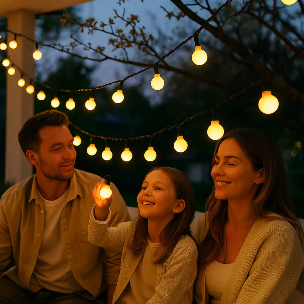 Outdoor Fairy Lights Solar String Waterproof Garden Decor
