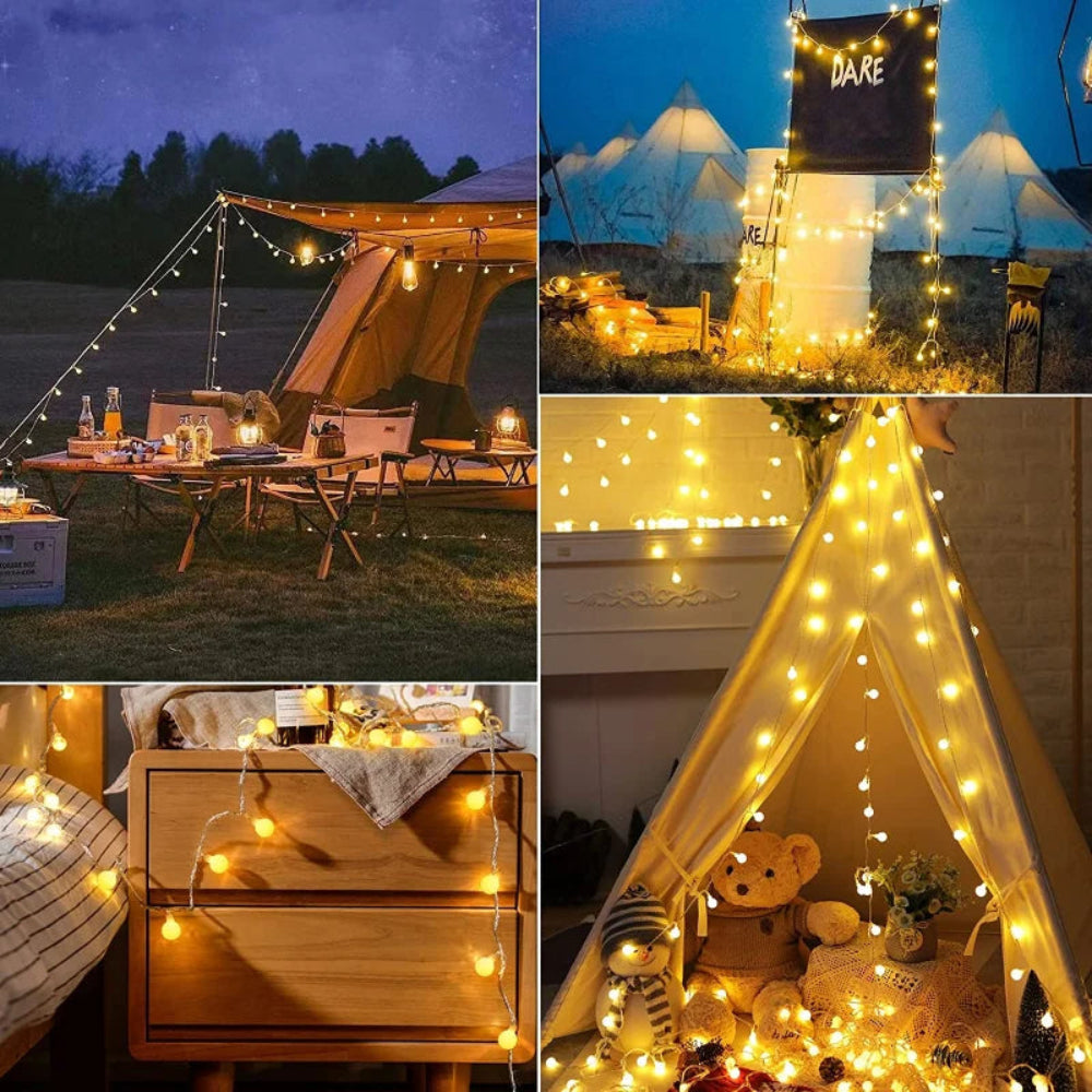 Outdoor Fairy Lights Solar String Waterproof Garden Decor