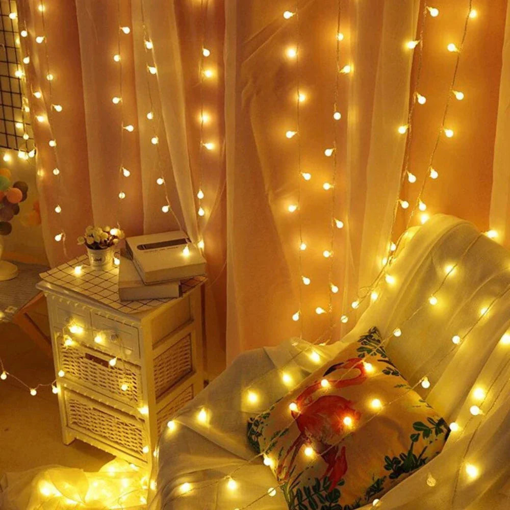 Outdoor Fairy Lights Solar String Waterproof Garden Decor