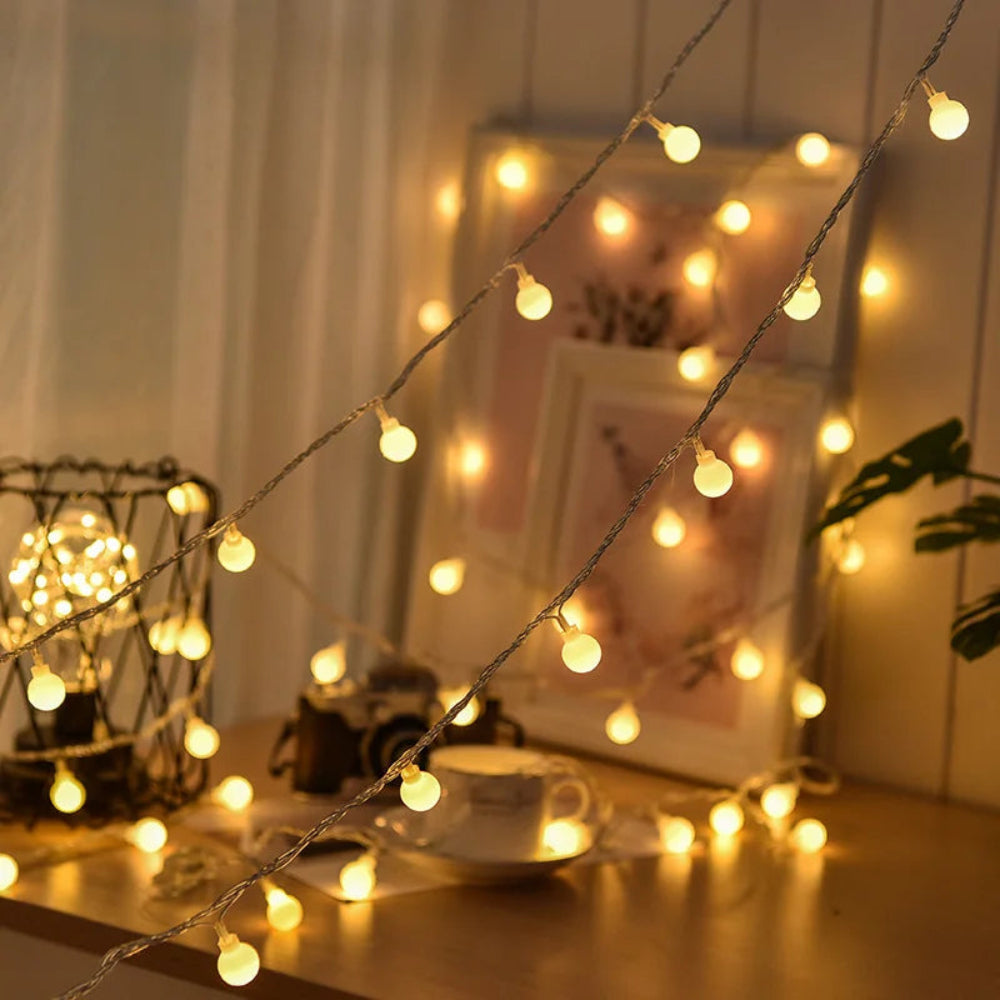 Outdoor Fairy Lights Solar String Waterproof Garden Decor