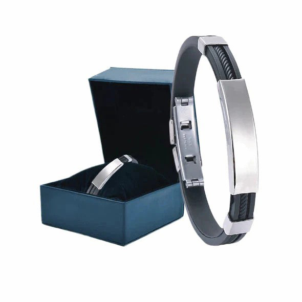 QIAWI™ Therapeutic Lympunclog Titanium Wristband（🔥LAST DAY SALE-80% OFF)