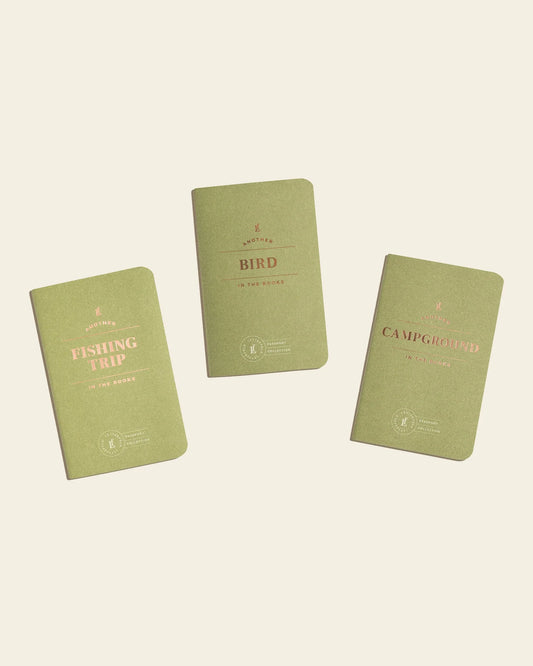 Avichic Passport Collection Trio: Fishing Trip, Bird, Campground