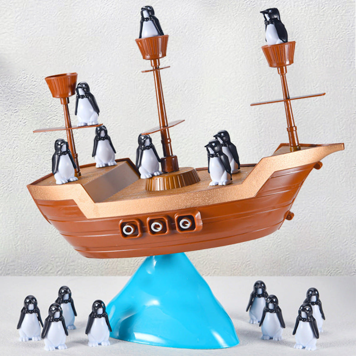 Penguin Pirate Balancing Game Educational Toy