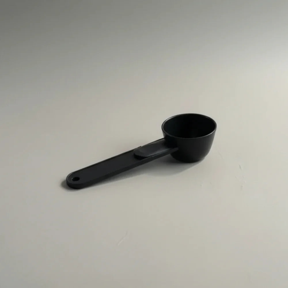 Powder Scoop Funnel Sliding Plastic Measuring Tool