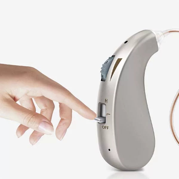 Hearing Aid Digital Rechargeable Behind Ear Amplifier