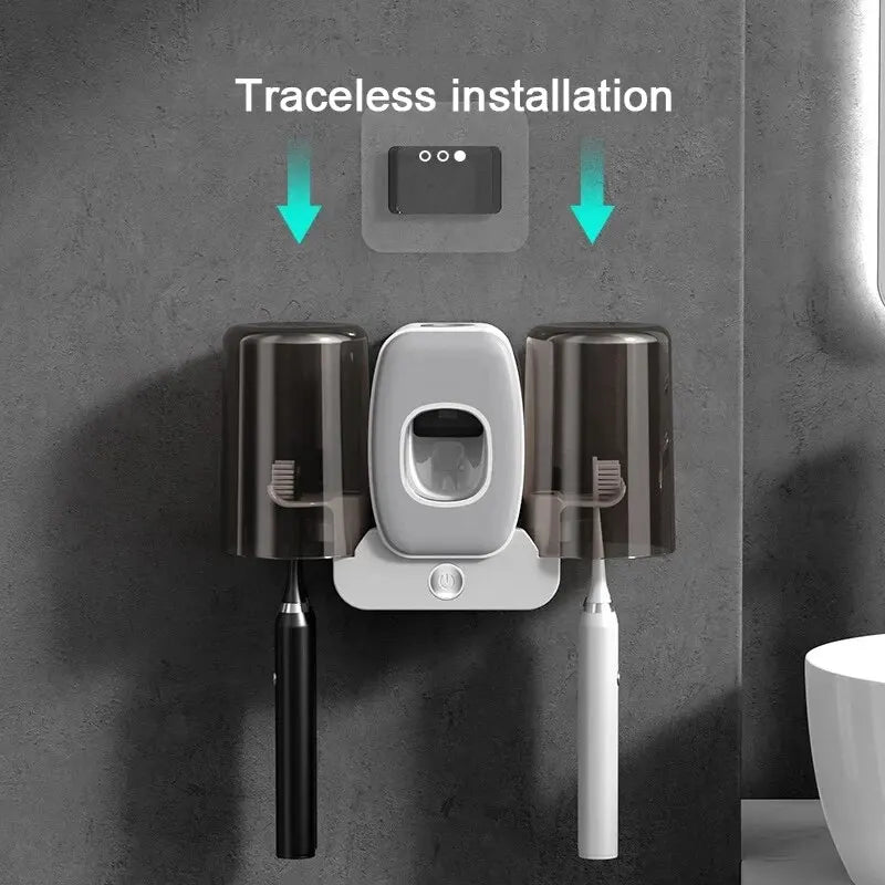 Smart UV Sterilizing Toothbrush Holder