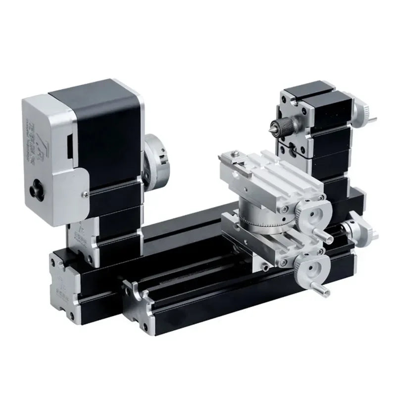 High Power 4-axis Mini Metal Lathe 12000rpm/60W