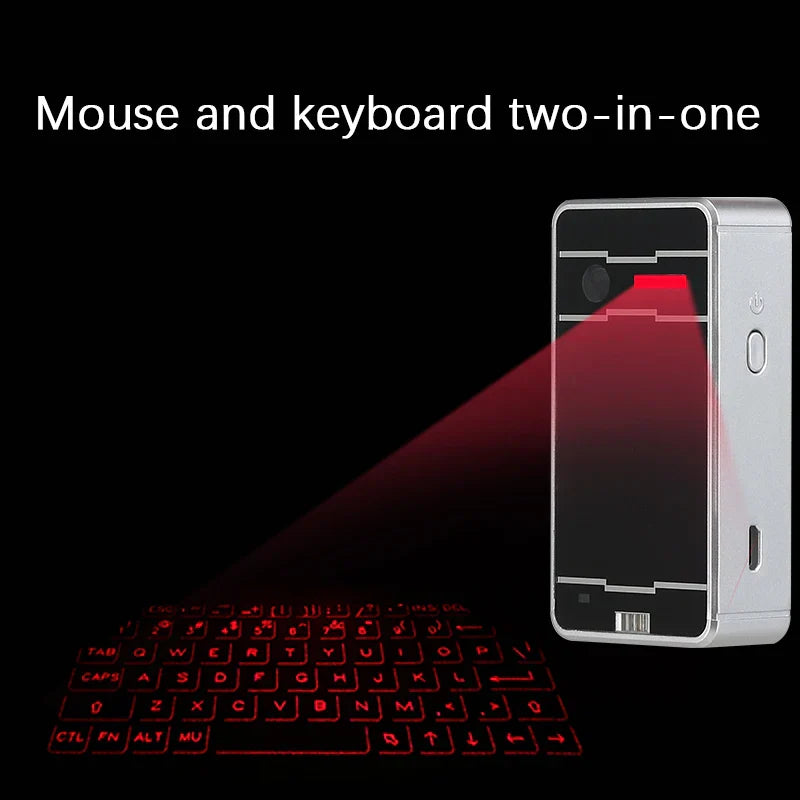 Virtual Laser Bluetooth Keyboard - Compact & Portable