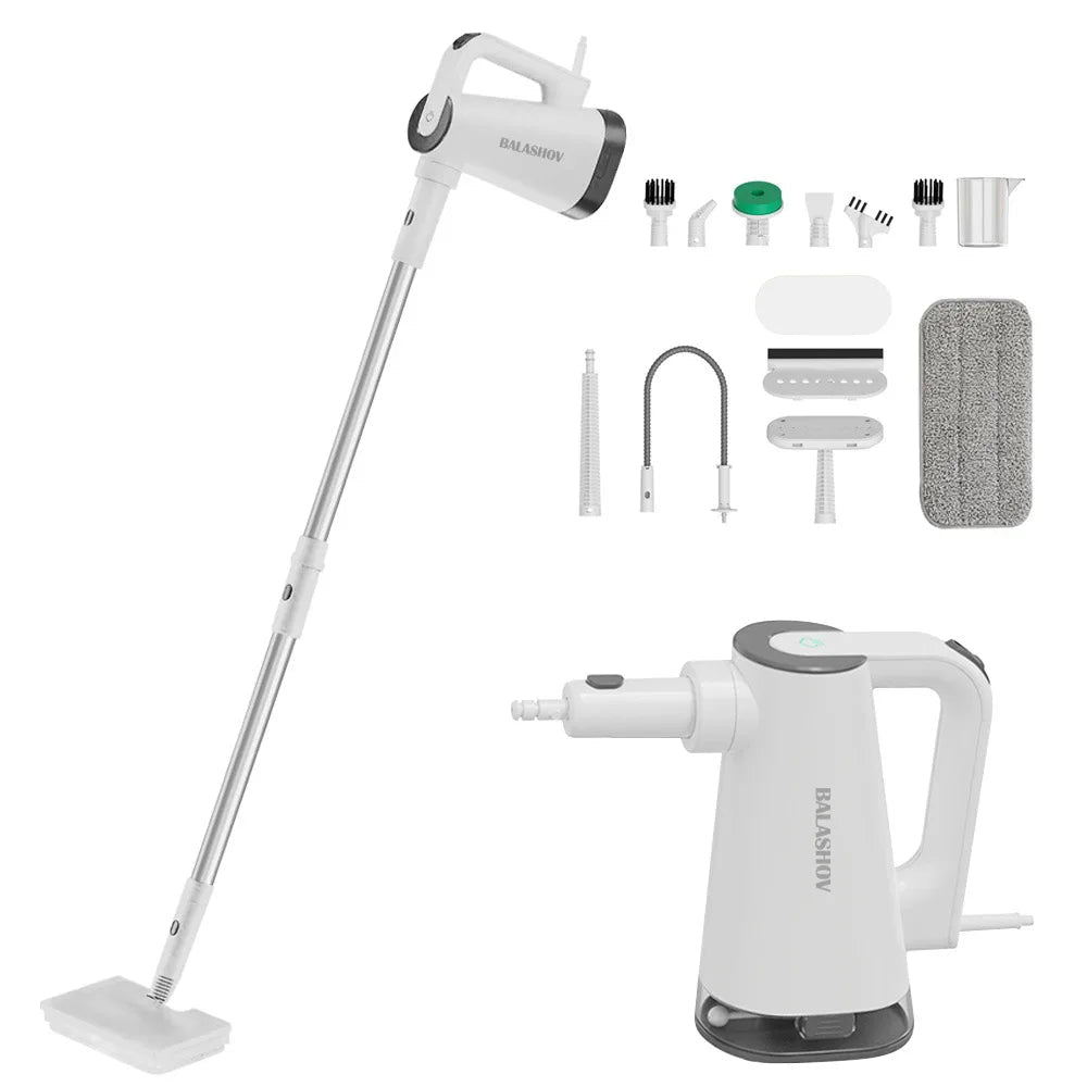 Multipurpose High Pressure Steam Cleaner and Mop - Portable Handheld Deep Cleaning System for Tile Grout Floors Appliances and Car - Unisex