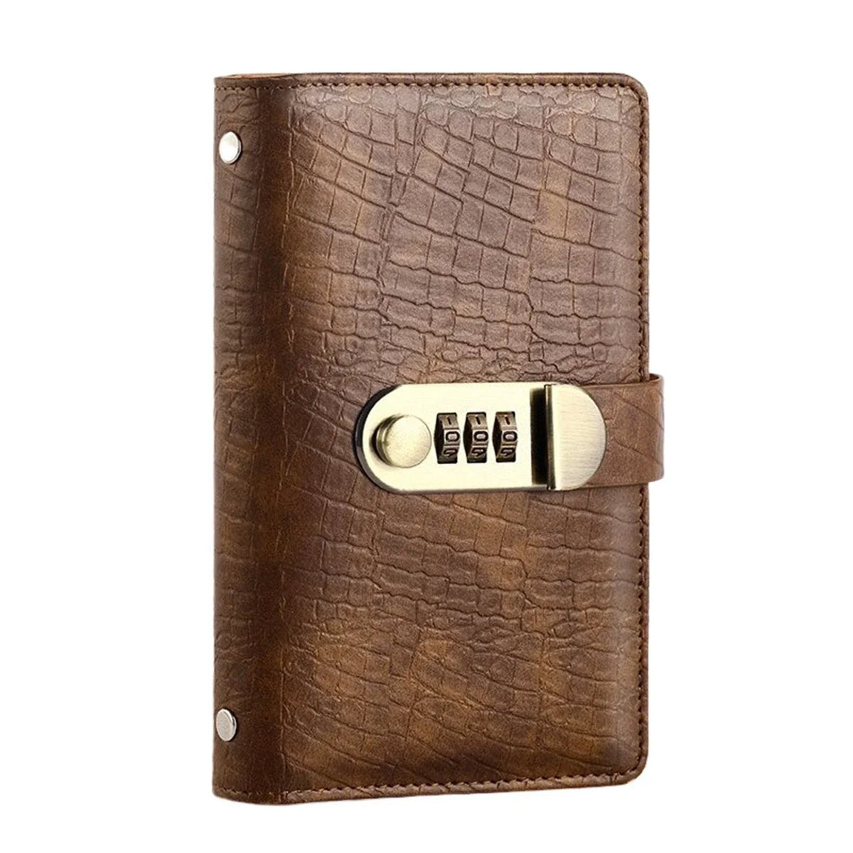 100 Envelope Savings Challenge Binder with Cash Envelopes and Combination Lock – PU Leather