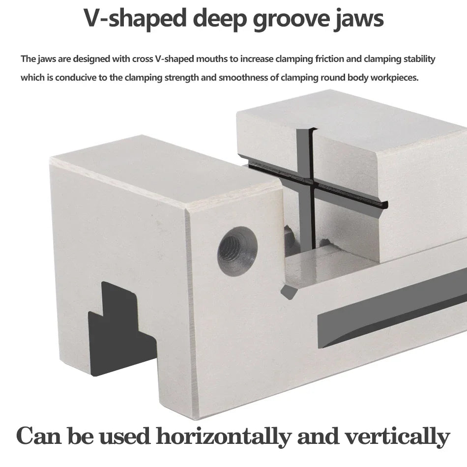Mini steel vise 2"