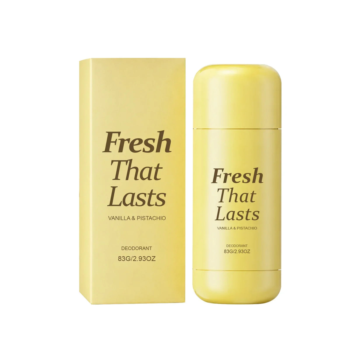 Deodorant Vanilla & Pistachio Fresh That Lasts | 24 Hour Odor Control, No Aluminum, Baking Soda, Parabens, Phthalates, Ethanol | Brightening & Smoothing for Dark Underarms with Kojic Acid & Turmeric | Korean Skincare, K-Beauty