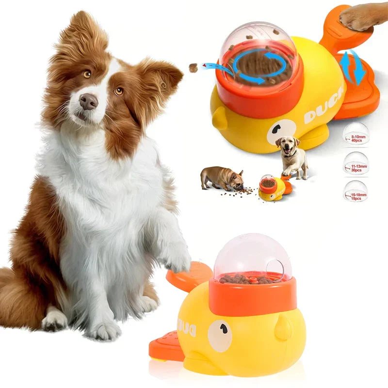 Interactive Dog Puzzle Feeder – Slow Feeder Toy for Mental Stimulation, Digestion Support & Treat Dispensing (Adjustable Size, Durable, No Batteries)