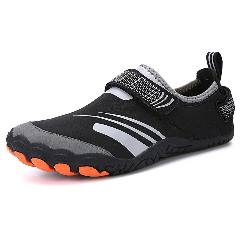 Quick-Drying Fitness Water Shoes for Men and Women- Wading Sneakers with Drainage ,Barefoot Beach Aqua Shoes Ideal for Sea Diving Swimming and Climbing