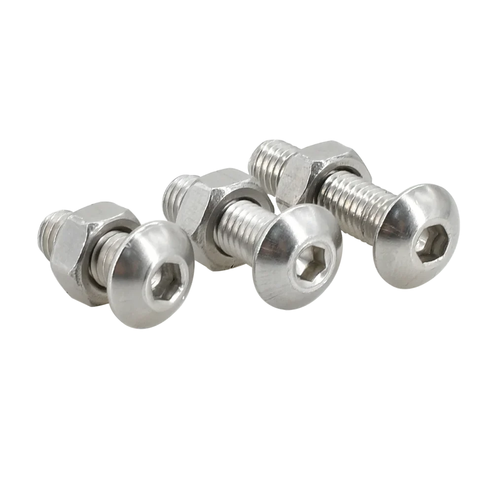 M6 Nuts and Bolts Set 304 Stainless Steel Hex Socket