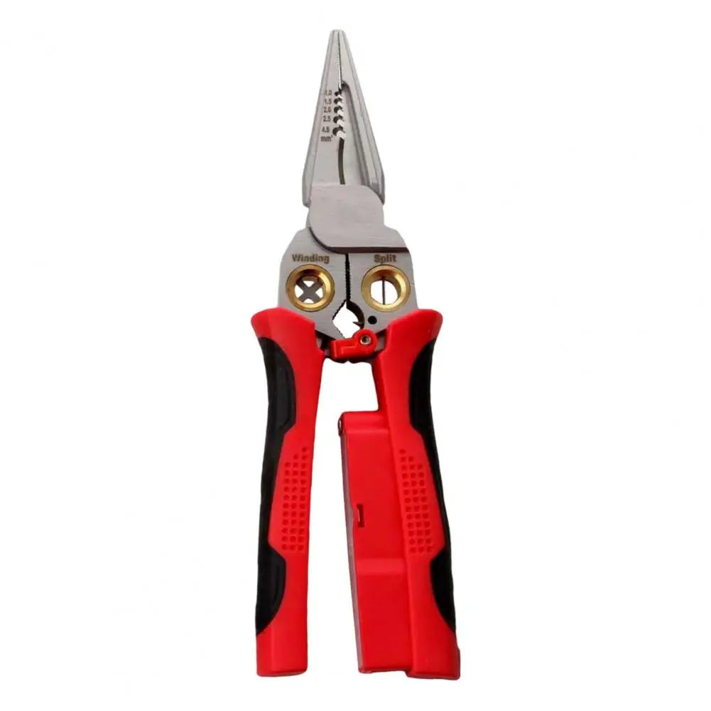 8-in-1 High-Precision Wire Stripper with Voltage Tester – Multi-Function Electric Wire Cutter