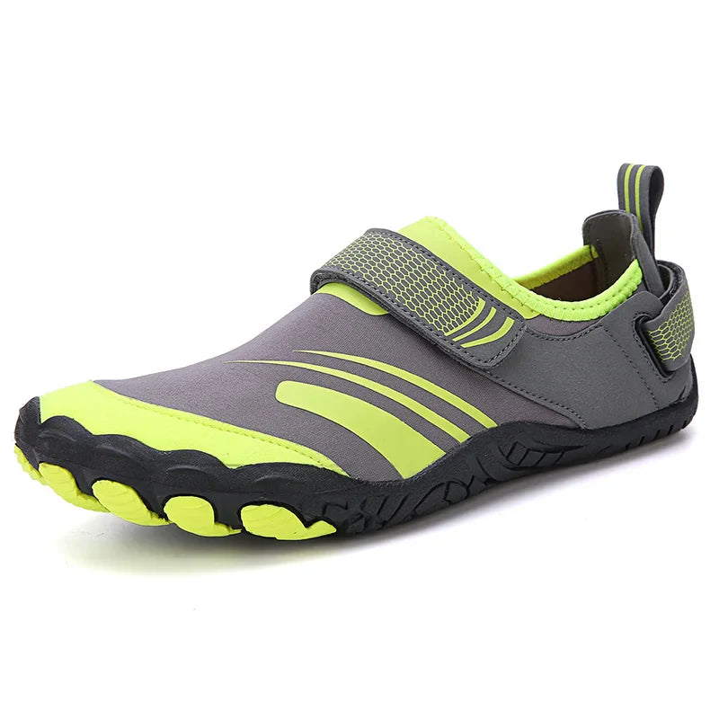 Quick-Drying Fitness Water Shoes for Men and Women- Wading Sneakers with Drainage ,Barefoot Beach Aqua Shoes Ideal for Sea Diving Swimming and Climbing