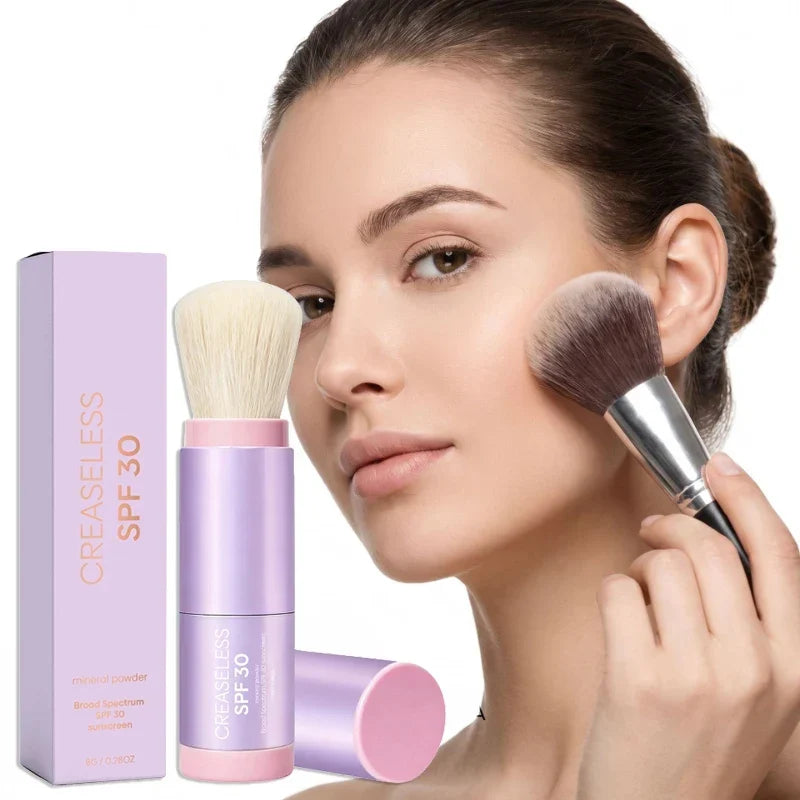 Summer skin essentials - CC color-correcting tinted serum + creaseless setting powder