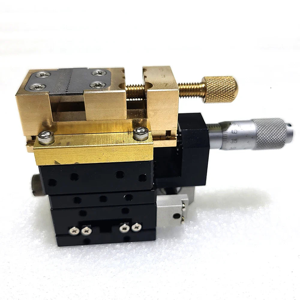 Micro Precision Vise with XY Axis Adjustable Platform 40x40mm