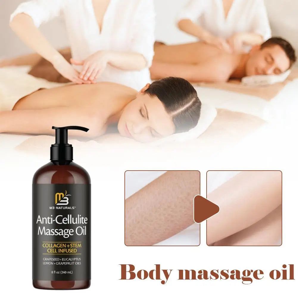 Collagen Skin Massage Oil 240ml – Moisturizing Oil for Soft, Firm-Looking Skin