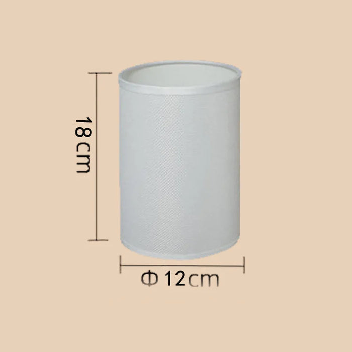 Linentube | straight linen lampshade