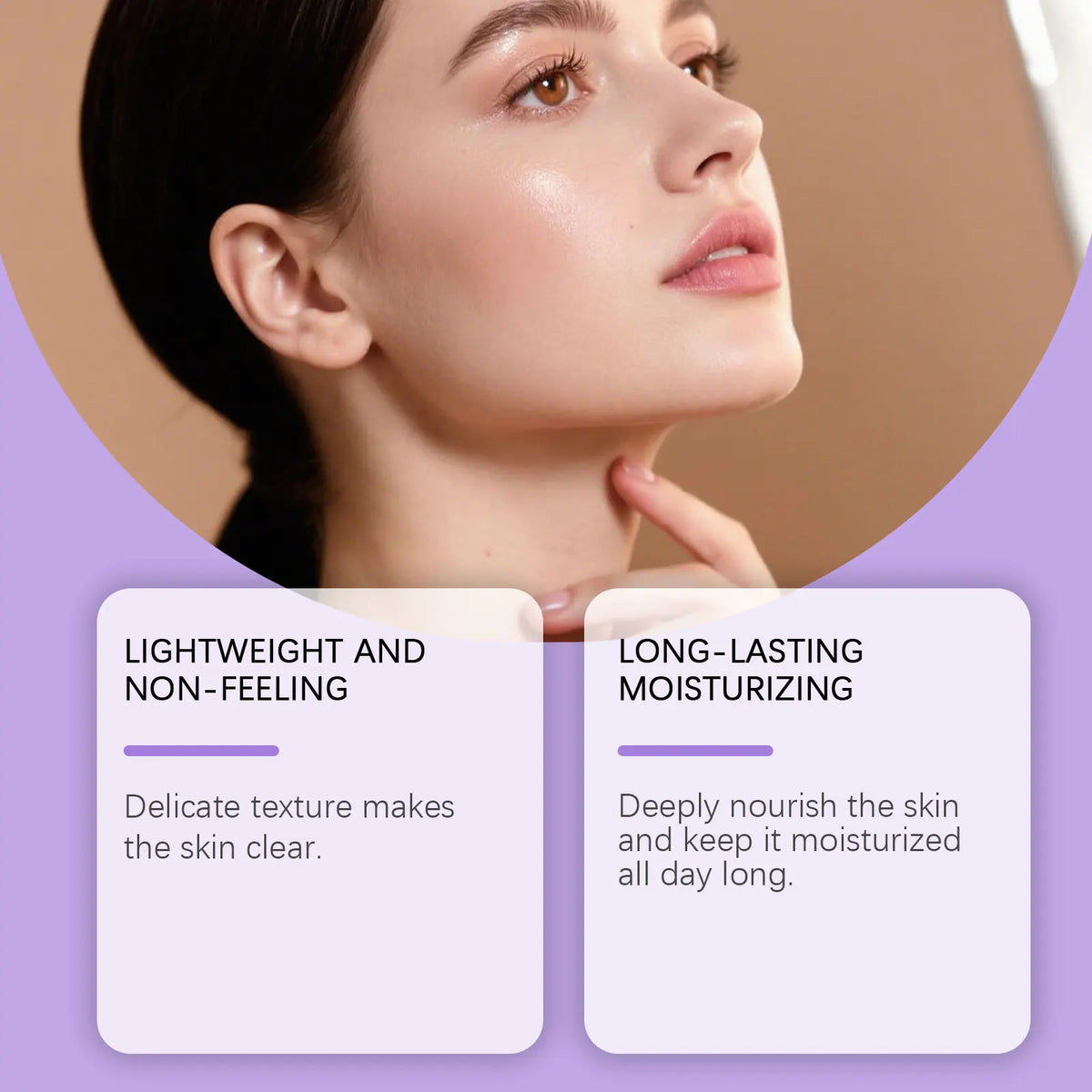 Waterproof BB Cream Foundation with Hyaluronic Acid – Color Correcting Makeup Base in 3 Shades