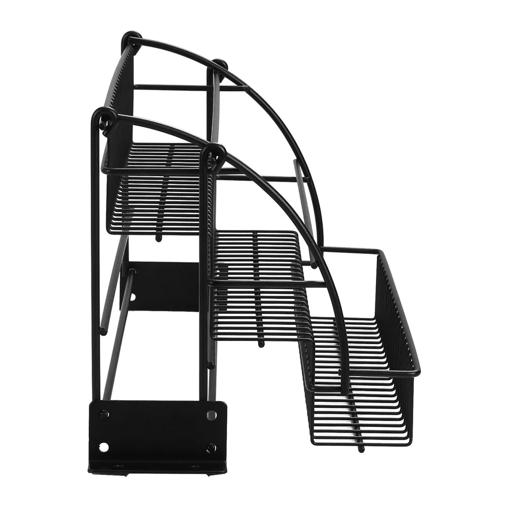 3-Tier Pull Down Spice Rack Organiser