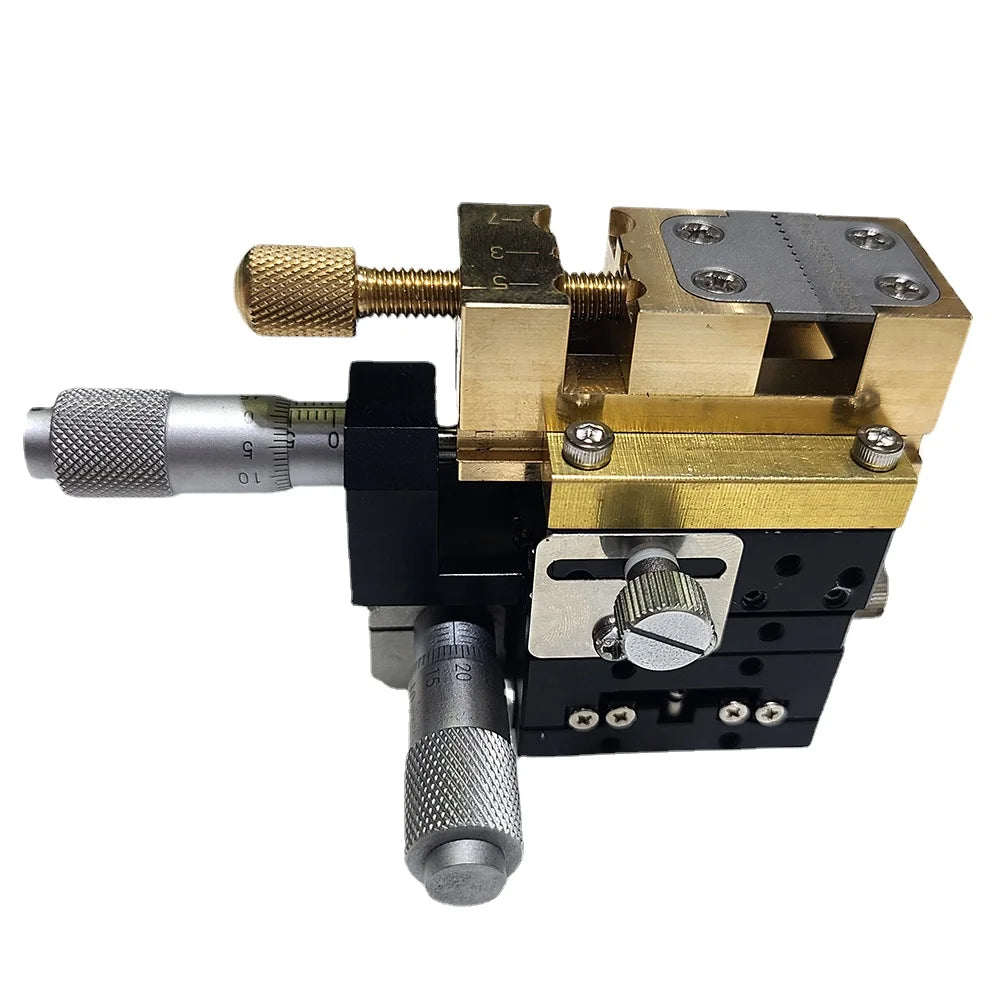 Micro Precision Vise with XY Axis Adjustable Platform 40x40mm