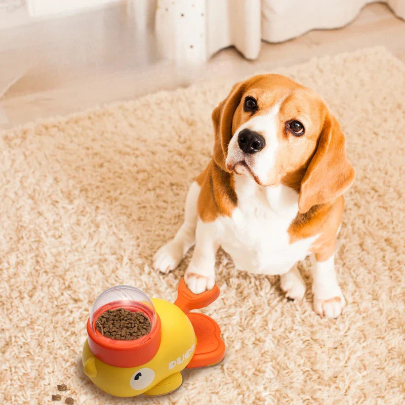 Interactive Dog Puzzle Feeder – Slow Feeder Toy for Mental Stimulation, Digestion Support & Treat Dispensing (Adjustable Size, Durable, No Batteries)
